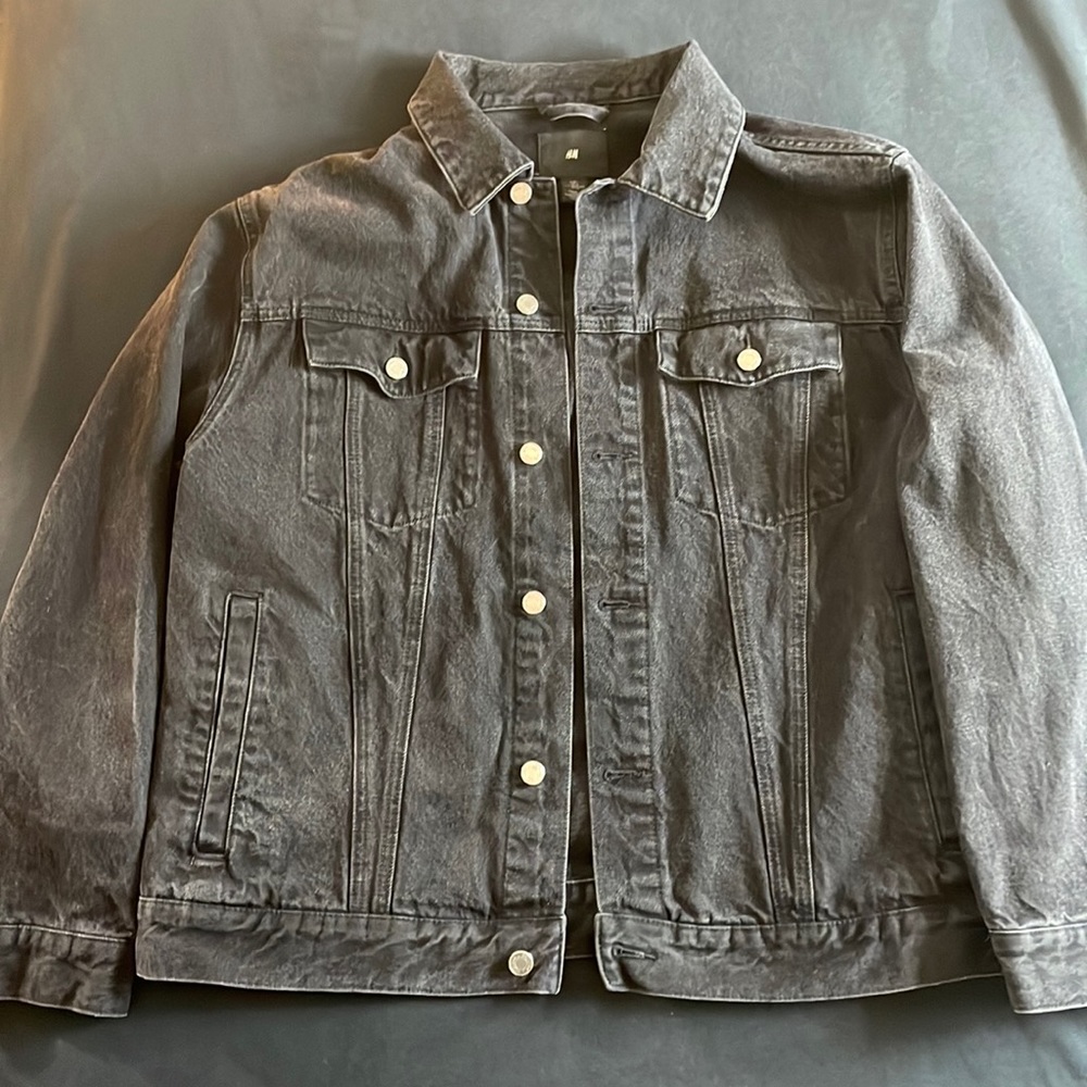 Black H&M Icon Coat Jacket